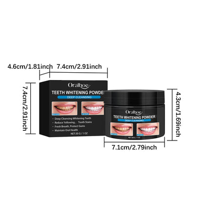 Poudre Blanchissante Dentaire Premium – Révélez un Sourire Plus Blanc et Plus Lumineux fr