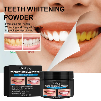Poudre Blanchissante Dentaire Premium – Révélez un Sourire Plus Blanc et Plus Lumineux fr